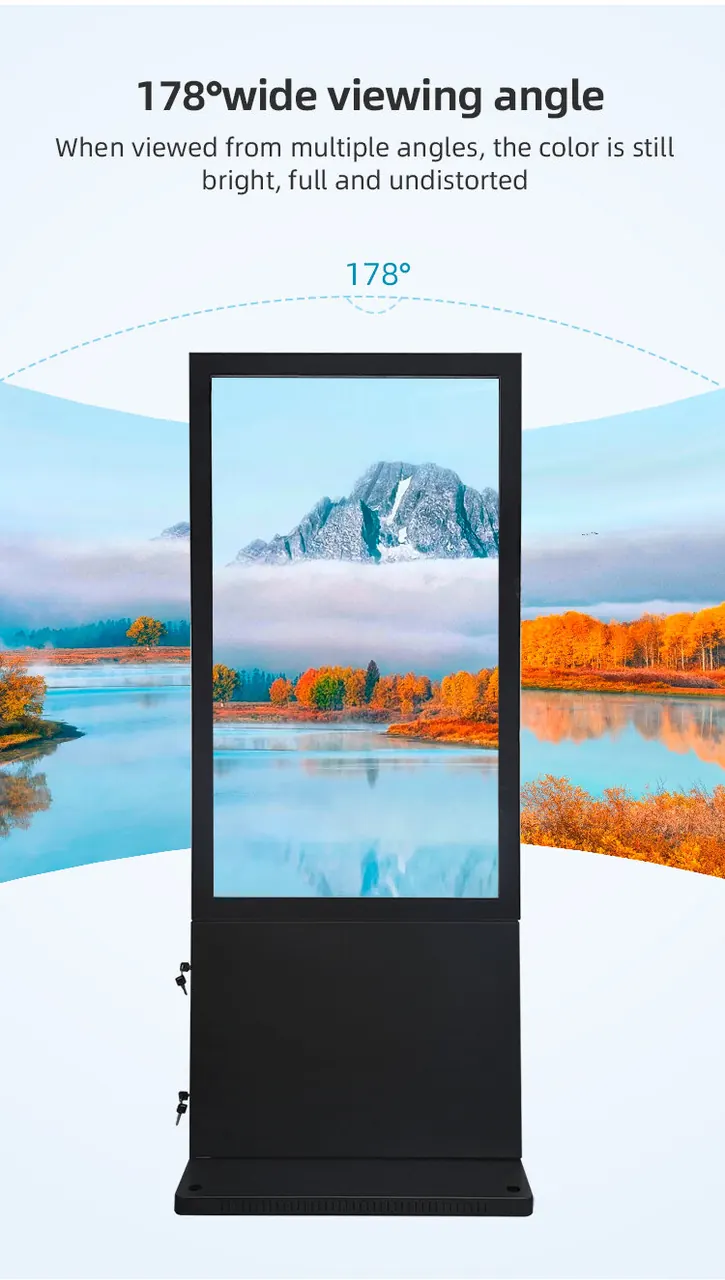 Double-sided advertising player detail sheet 4