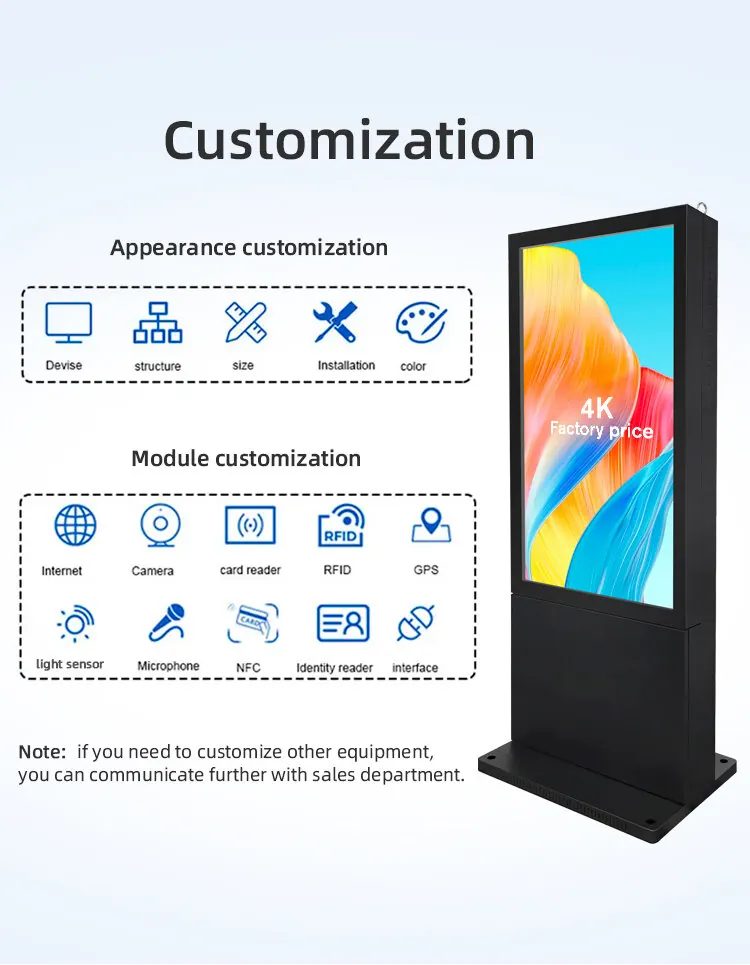 Double-sided advertising player detail sheet 6