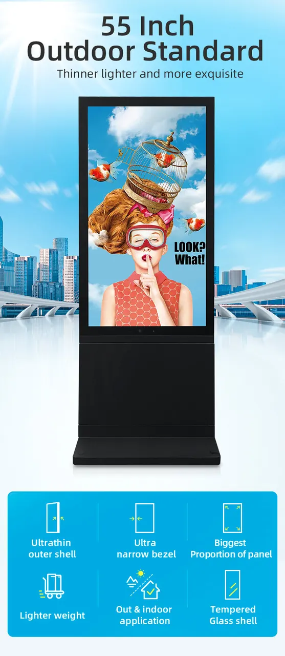 Aluminum outdoor advertising player detail sheet 1
