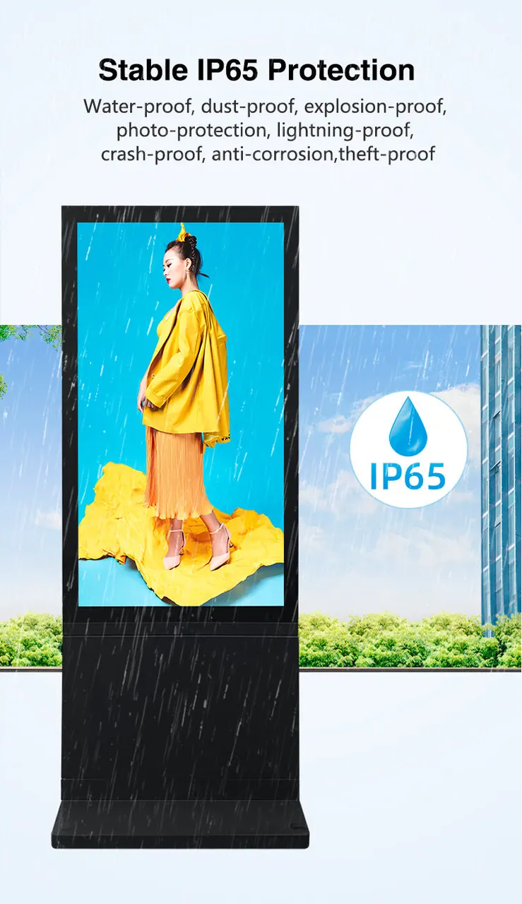 Aluminum outdoor advertising player detail sheet 3