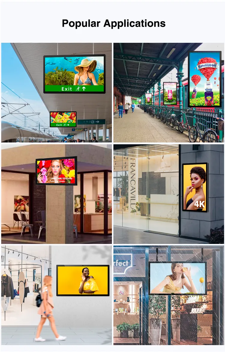 Outdoor LCD advertising player detail sheet 11