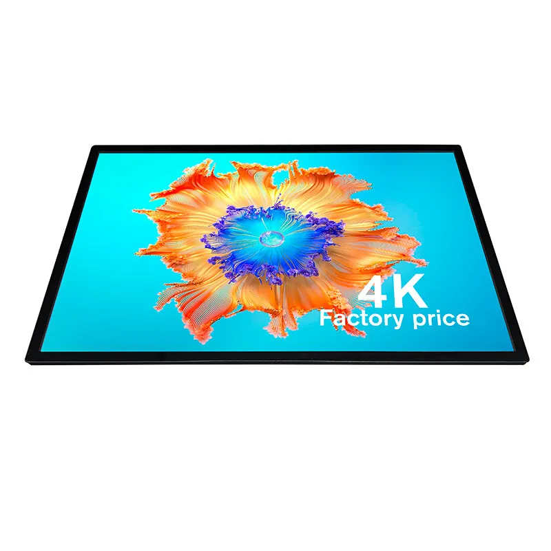 Wall mounted advertising display in a project scene